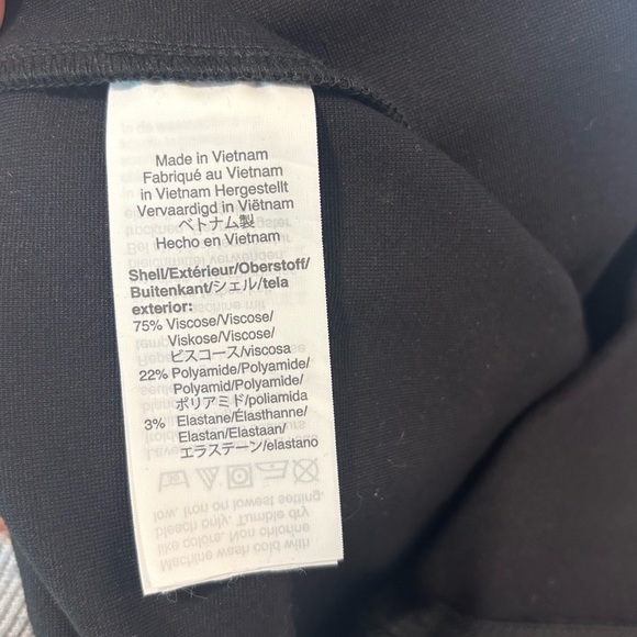 J. Crew Any Day Pant Black Eco Ponte Stretch Career Wear Business Casual Office - Picture 13 of 13